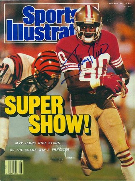 1988 Nfl Super Bowl Champion San Francisco 49ers Jerry Rice Sports
