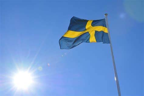 Swedish Flag 1080p 2k 4k Full Hd Wallpapers Backgrounds Free