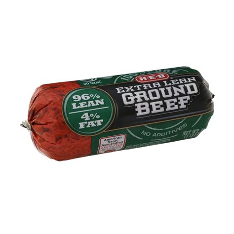 H E B Extra Lean Ground Beef 96 Lean Shop Beef At H E B