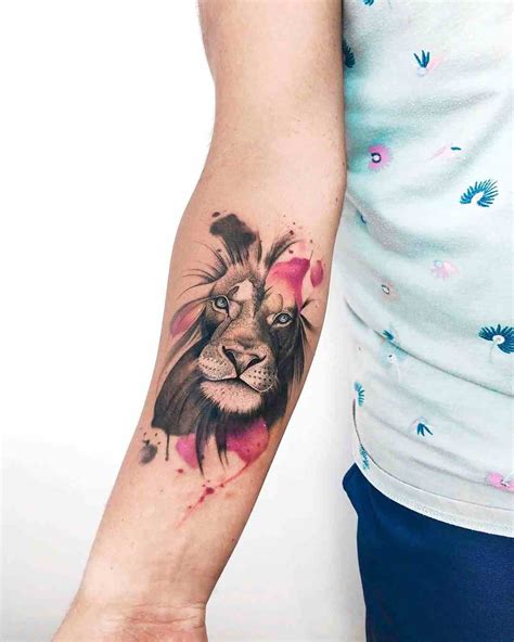 Álbumes 103 Foto Imágenes De Tatuajes De Leones En El Brazo Mirada Tensa