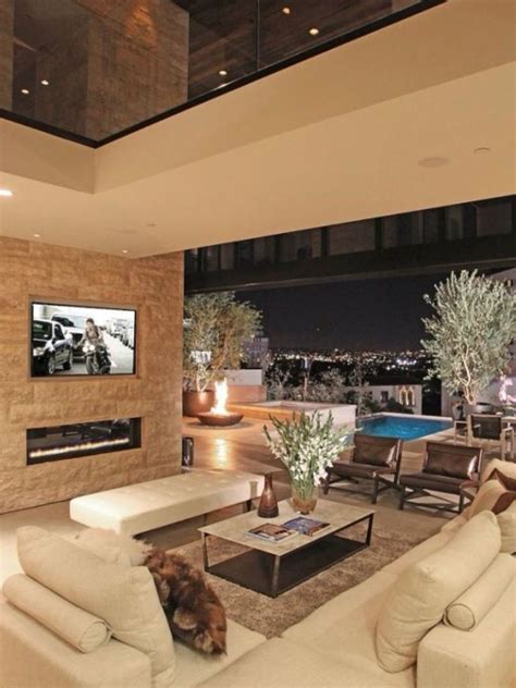 Contemporary Fireplaces For Luxury Living Rooms Luxury Fireplaces