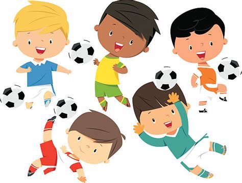 Boy Football Illustrations Royalty Free Vector Graphics And Clip Art