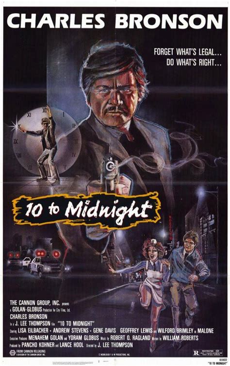 10 To Midnight 1983 Charles Bronson Dvd The Rare Movie Collector