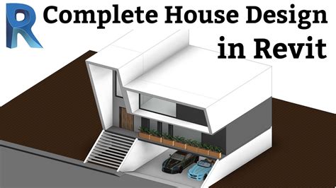 Modern House In Revit Tutorial Complete Revit 2019 Youtube