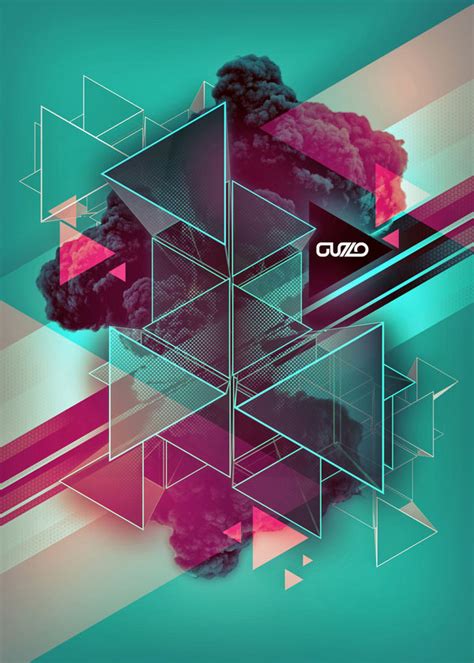 35 Amazing Geometric Poster Designs Bashooka