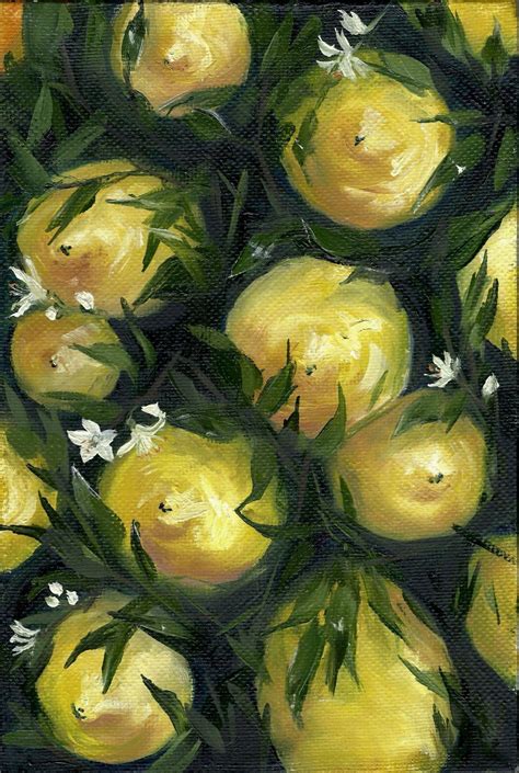 Pin By Bread Lover On Yellow Makes Me Smile Lemon Painting Contemporary Art Painting Art