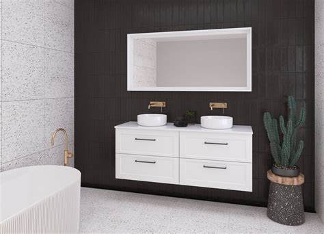 Design Your Own Bathroom Harvey Norman Timberline Caesarstone White