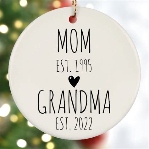 Grandma Ornament Etsy