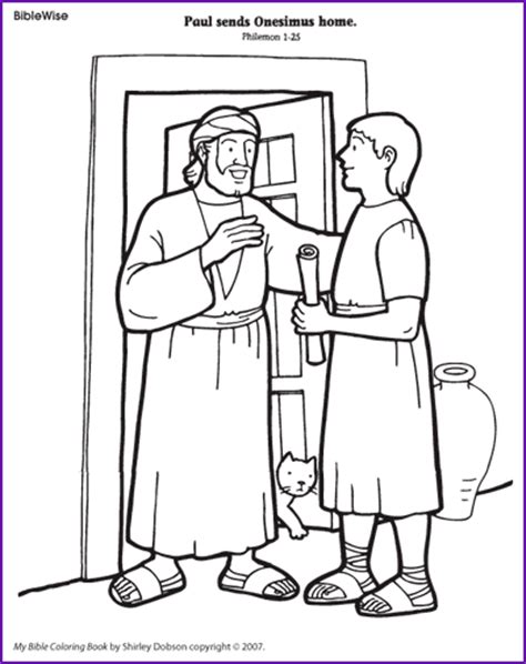 Paul And Barnabas Coloring Pages