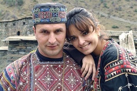 Khevsur People Costume Georgia Caucasus People Folk Clothing Georgia