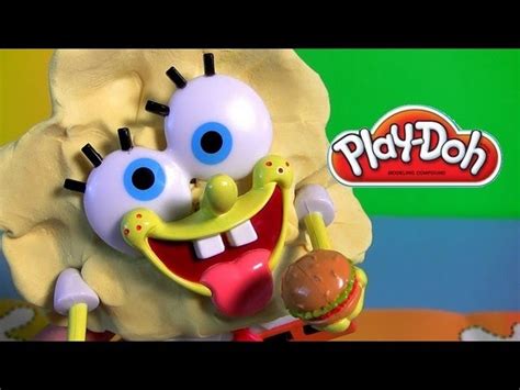 Play Doh Spongebob Squarepants Silly Faces Playset Mold A Sponge