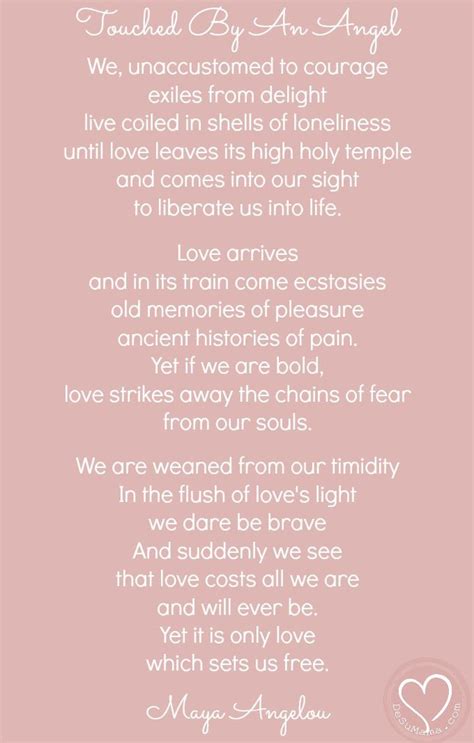 There are lots of maya angelou love quotes, actually, maya angelou has hundreds of beautiful quotes, but we decided to handpick the twenty (20) most powerful love quotes from the activist and writer. The Best Maya Angelou Love Poems for Weddings | Maya angelou poems, Wedding poems, Love poems ...