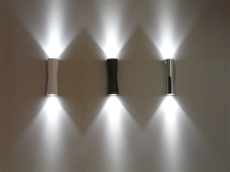 Clessidra 40° Wall Light Led Indoor Outdoor Anthracite Grey By Flos