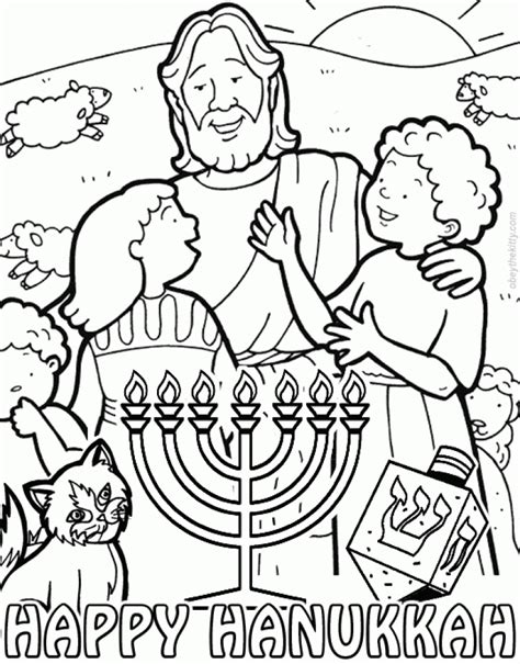 Get This Hanukkah Coloring Pages For Toddlers Xm7zv