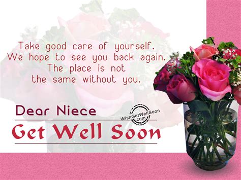 Get Well Soon Wishes For Niece Pictures Images Page 2
