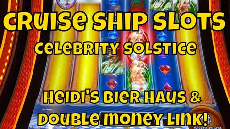 Cruise Ship Slots Heidis Bier Haus And Double Money Link Youtube