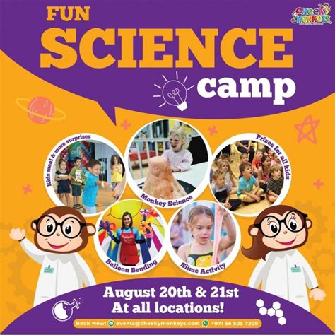 Fun Science Camp Tickikids Dubai