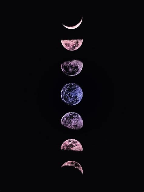 Pink Aesthetic Discover Pin On Wallpapers Wallpaper Phases Of The Moon