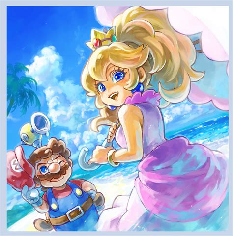 Princess Peach Super Mario Bros Image By Hukube