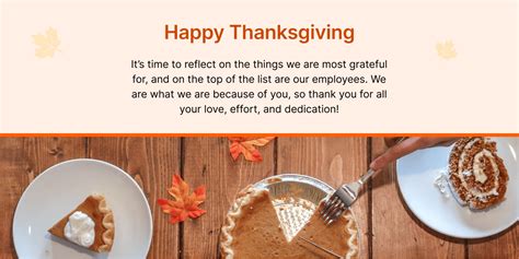 23 Thanksgiving Messages For Employees To Spread Joy