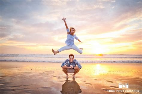 Mission Beach Colorful Engagement Photo Shoot Ideas San Diego