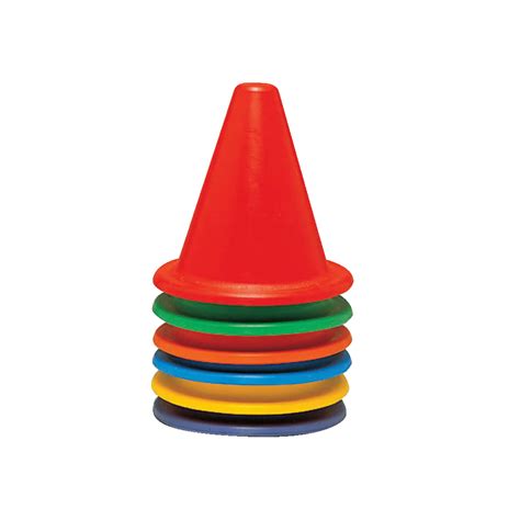 Ptrh68091 Spordas Super Safe Flexi Cones Assorted Pack Of 6