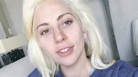 Lady Gaga Is Makeup Free Celebrating Her 30th Birthday With Cake