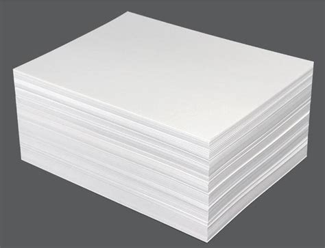 A4 300gsm Plain White Matte Thick Paper Cardstock Cardboard Craft