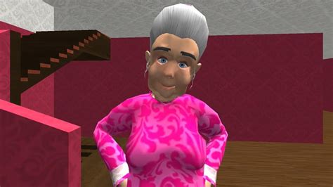 Granny Neighbor Scary Neighbor Secret 3d Mod Level 7 Gameplay Youtube