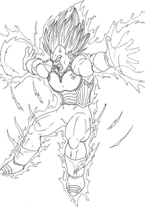 Dragon Ball Super Vegeta Coloring Pages Paintcolor Ideas Fits The Bill