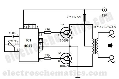 220v Ac To 12v Dc Converter Circuit Diagram