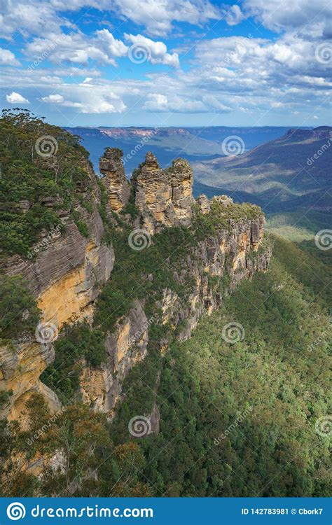 Three Sisters In Katoomba Blue Mountains Australia 5 Stock Image