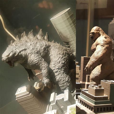 Spoilers mechagodzilla 2020 s atomic breath color leaked godzilla vs kong 2020 youtube. The close up of Godzilla vs. Kong maquette : Monsterverse