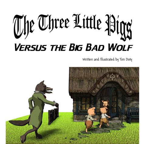 The Three Little Pigs Vs The Big Bad Wolf Paperback