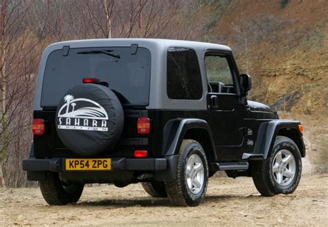 Jeep Wrangler Sahara UK-spec (TJ) 2002-06 images