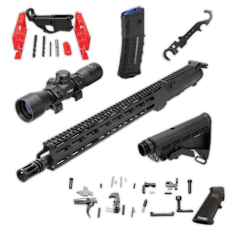 AR 15 Complete Build Kit DIY Rifle