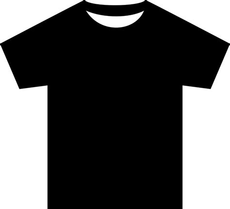 티셔츠 셔츠 실루엣 검은 Pixabay의 무료 벡터 그래픽 Pixabay