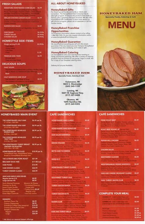 Mayonnaise, honey baked ham, sweet pickle relish, honey. Honeybaked Ham Company And Cafe Photo by midmichigandining ...