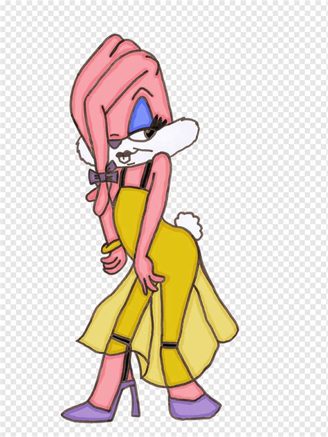Babs Bunny Fifi La Fume 만화 여성 벅스 버니 척골가있는 인간의 가상의 인물 Png Pngwing