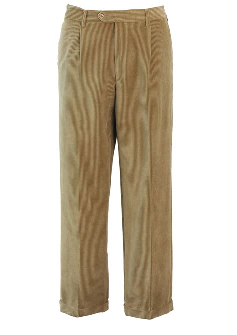 People who like to wear the color brown are slightly conservative, respect their elders and always look for peace, stability, and strength in everything. Camel Coloured Jumbo Cord Trousers with Pleat Front & Turn ...