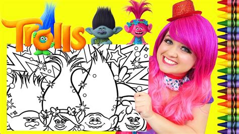 600x924 trolls princess poppy and guy diamond coloring page. Coloring Trolls Poppy, Branch, DJ Suki, Guy Diamond ...