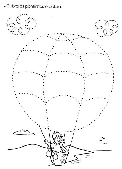 Balloon Trace Worksheet Printable