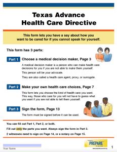 Get great health insurance in the lone star state. Free Texas Advance Directive Form (Medical POA & Living Will) | PDF | WORD