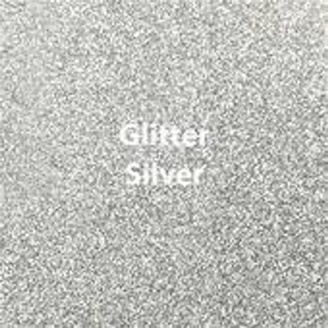 Silver Glitter Htv Siser Silver Glitter Htv 1 12x20 Etsy In 2021