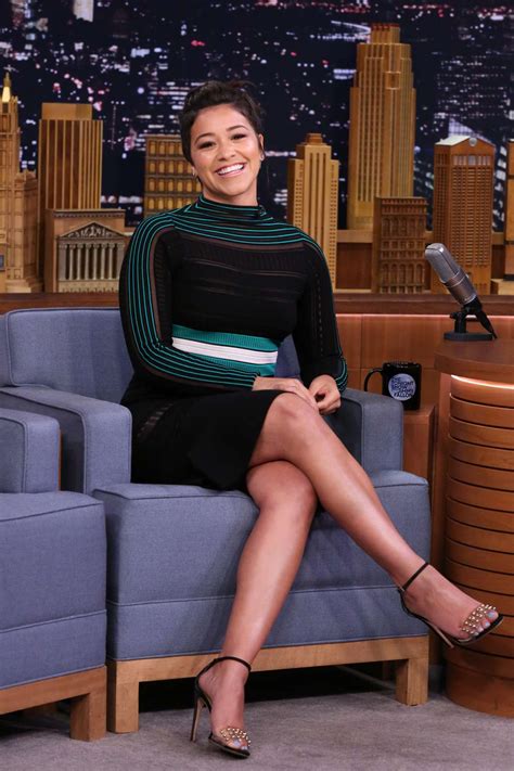 Gina Rodriguez ‘the Tonight Show With Jimmy Fallon In New York Gotceleb