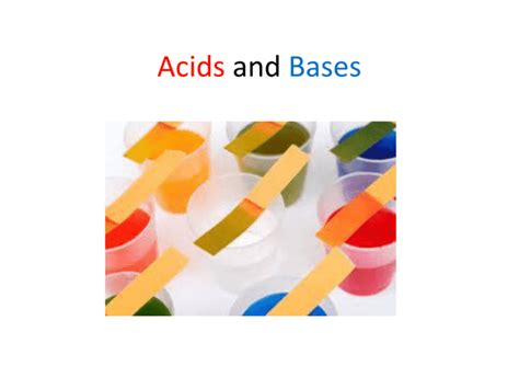 Identifying And Naming Acids And Bases