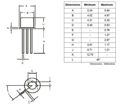 2n2222 Pinout Characteristics Of 2N2222 Transistor Corelamps