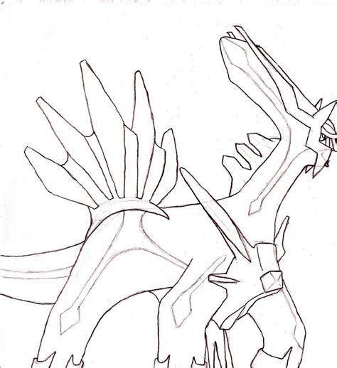 Dialga Sketch By Purapuss On Deviantart