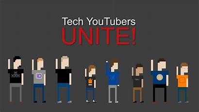 Tech Linus Austin Evans Youtubers Unite Pc