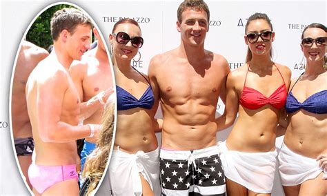 Ryan Lochte Shows Off His Medal Winning Physique In Tiny Speedos